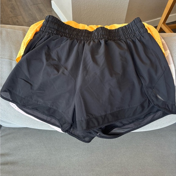 Athleta Women's Athletic Shorts Set - Pink, Gray, Yellow, Black (4 sets) - Picture 3 of 4